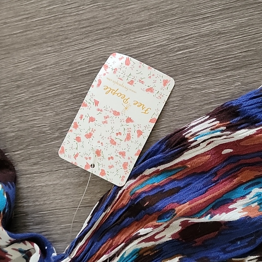 Free People Multicolor Patterned Dress - Picture 3 of 7